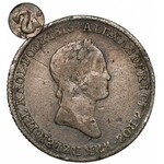 1 złoty polski 1833 KG - litery 'S ODWRÓCONE - b.rzadka