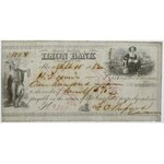 State od New York, Ilion Bank - Check, 19th Century