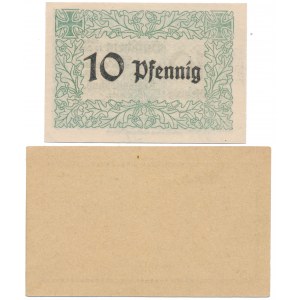 Schubin (Szubin), 2x 10 pfg 1917-1918 (2szt)