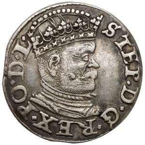 Stefan Batory, Trojak Ryga 1586