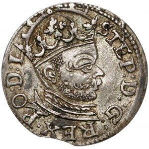 Stefan Batory, Trojak Ryga 1583 - b.ładny