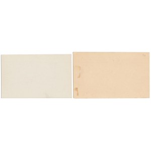 Punitz (Poniec), 2 i 3 mk - NOWODRUKI (2szt)