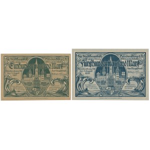 Hindenburg (Zabrze), 100.000 i 500.000 mk 1923 - bez numeru (2szt)