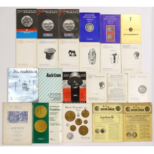 Niemieckie domy aukcyjne - katalogi (23szt)