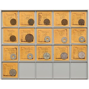 Palestyna, 1 - 50 mils 1927-1939 (16szt)