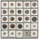 Rosja carska, ZBIÓR miedziane i srebrne monety (125szt)