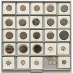 Rosja carska, ZBIÓR miedziane i srebrne monety (125szt)