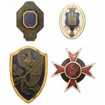 Plansza z KOPIAMI odznak Piechoty (73szt)