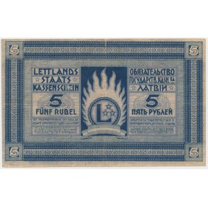 Latvia, 5 Rubli 1919 - C