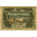 Memel (Kłajpeda), od 1/2 do 50 mk 1922 (8szt)