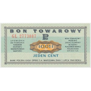 PEWEX 1 cent 1969 - GL