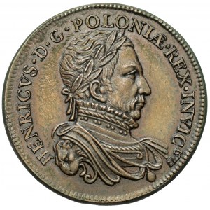 Henryk Walezy, Medal wybór na króla Polski 1573 - odbitka XIX-wieczna