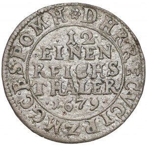 Brandenburg-Preussen, Friedrich Wilhelm, 1/12 Taler 1679 CS, Berlin