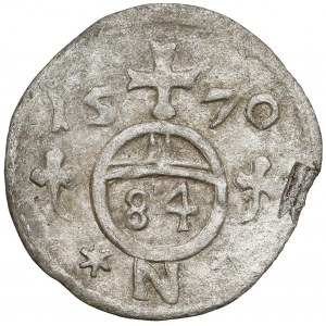 Stolberg-Stolberg, Ludwig II. von Königstein, 1/84 Taler (Körtling) 1570, N-Nördlingen