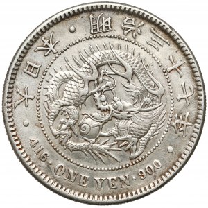 Japonia, Meiji, Yen 1904 (rok 37)