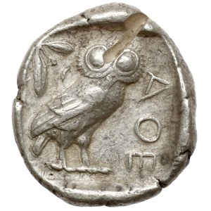 Grecja, Attyka, Ateny (454-404 p.n.e.) Tetradrachma - sówka