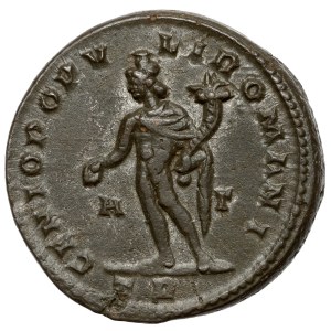 Konstancjusz I (293-306 n.e.) Follis, Trewir