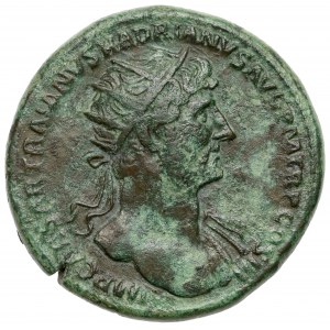 Hadrian (117-138 n.e.) Dupondius, Rzym