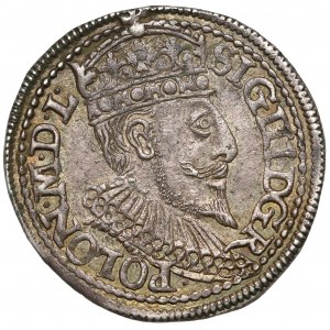 Zygmunt III Waza, Trojak Olkusz 1596 - POLON - IIF - ŁADNY