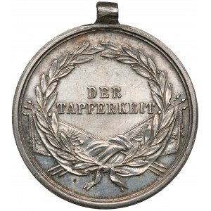 Austria-Hungary, Franz Joseph I, Medal for bravery - silver