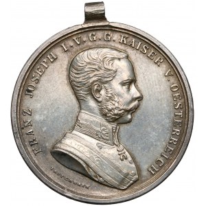 Austro-Wegry, Franciszek Józef I, Medal za odwagę - srebrny