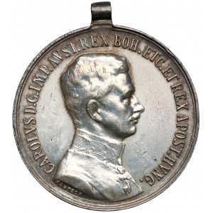 Österreich-Ungarn, Karl I., Medaille für Tapferkeit - Silber