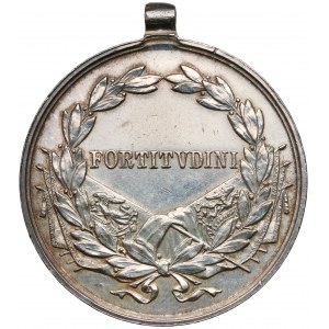 Austro-Wegry, Karol I, Medal za odwagę - srebrny