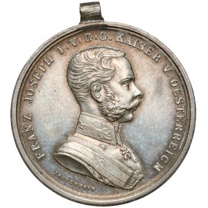 Austro-Wegry, Franciszek Józef I, Medal za odwagę - srebrny