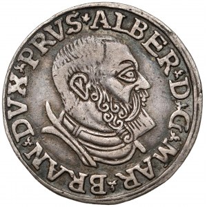Prusy, Albrecht Hohenzollern, Trojak Królewiec 1537