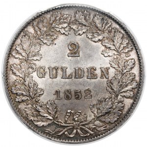 Frankfurt, 2 gulden 1852