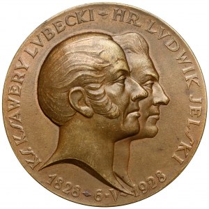 Polish Bank 100th Anniversary Medal (Aumiller) 1928
