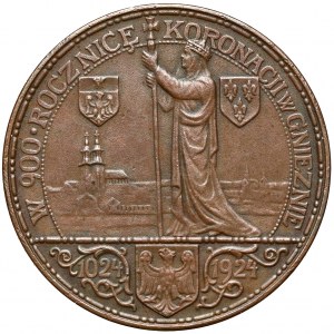 Medal 900-lecie koronacji Bolesława Chrobrego 1924