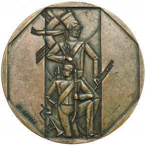 Medaille zum 100. Jahrestag des Novemberaufstandes 1930 (Repeta/Wabiński)