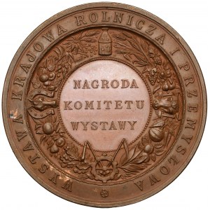 Medal, National Agricultural and Industrial Exhibition.... Cracow 1887 (Pittner)