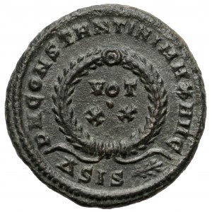 Konstantyn I Wielki (306-337 n.e.) Follis, Siscia