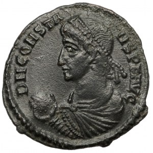 Konstans I (337-350 n.e.) Follis, Aquileia