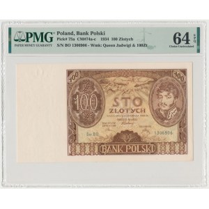100 złotych 1934 - Ser.BO