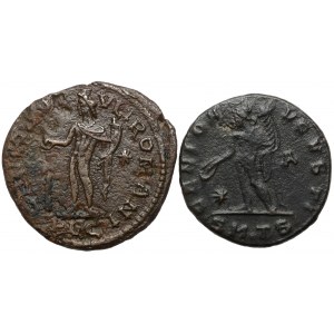 Cesarstwo Rzymskie, zestaw monet brązowych - Maksymian (2szt)
