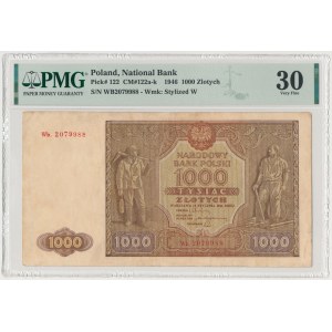 1.000 złotych 1946 - Wb. - seria zastępcza