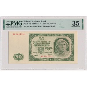 50 złotych 1948 - AA