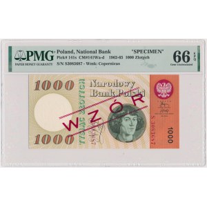 1.000 złotych 1965 - WZÓR kolekcjonerski - S