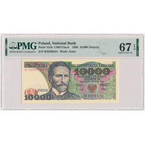 10.000 złotych 1988 - W
