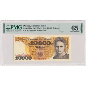 20.000 złotych 1989 - AG