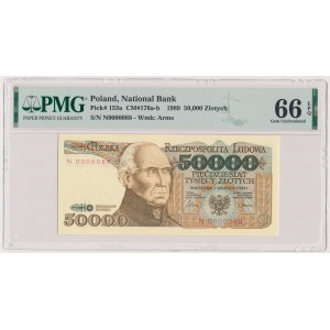 50.000 złotych 1989 - N 0000088