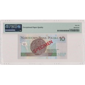 10 złotych 1994 - WZÓR - AA 0000000 - Nr 070