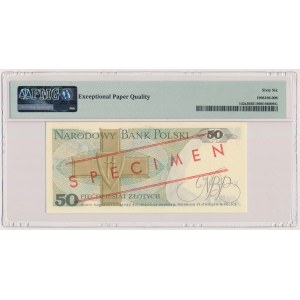 50 złotych 1982 - WZÓR - DA 0000000 - No.0110