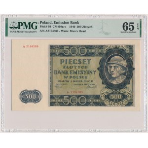 500 złotych 1940 - A