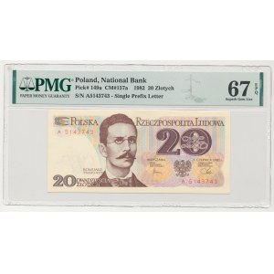 20 złotych 1982 - A