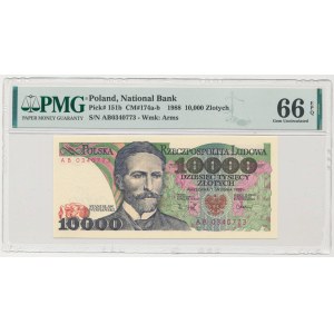10.000 złotych 1988 - AB