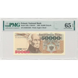 50.000 złotych 1993 - H